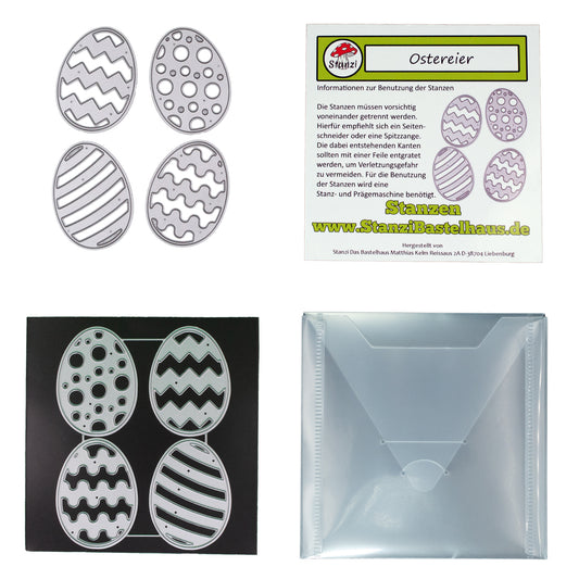 Stanzi® Ostereier Stanzschablone