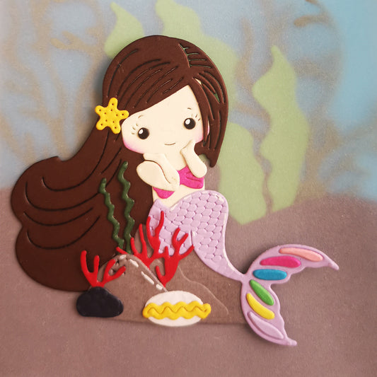 Stanzi® Meerjungfrau Stanzschablone