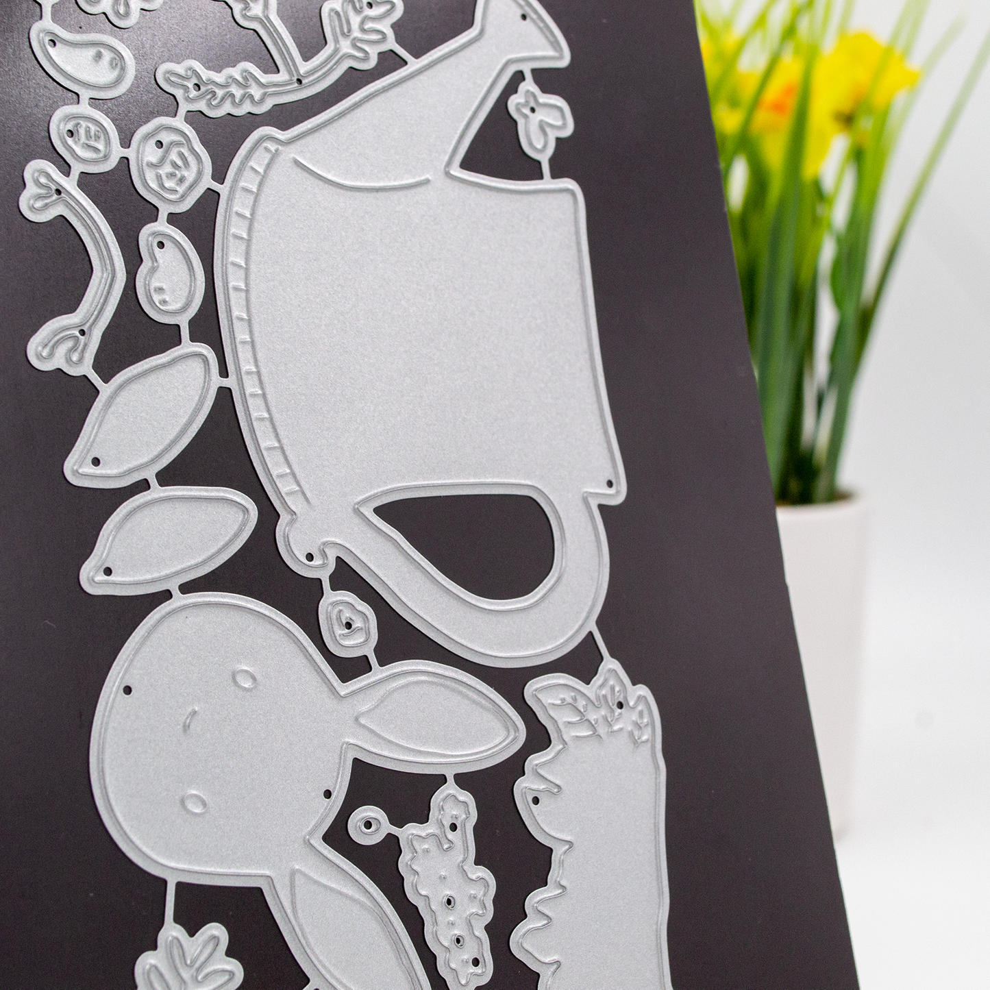 Stanzi® Der Osterhase in der Kanne Stanzschablone