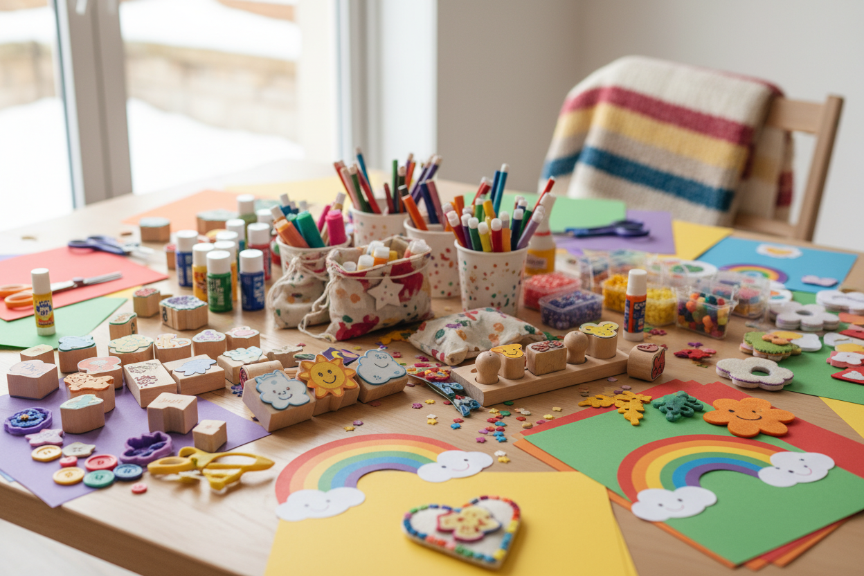 Basteln mit Kindern – Kreative Zeit gemeinsam erleben