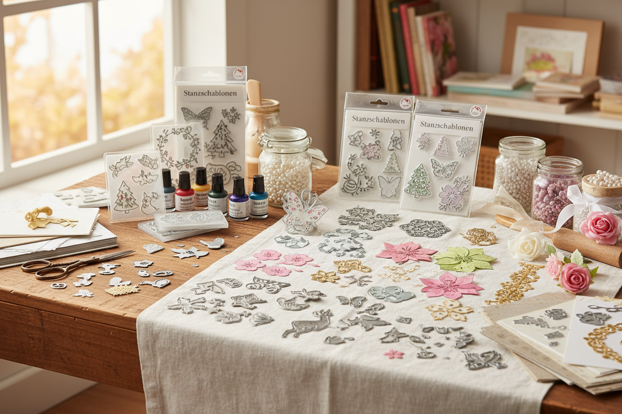 Stanzschablonen für kreative Bastelideen – liebevoll designte Motive von Stanzi®