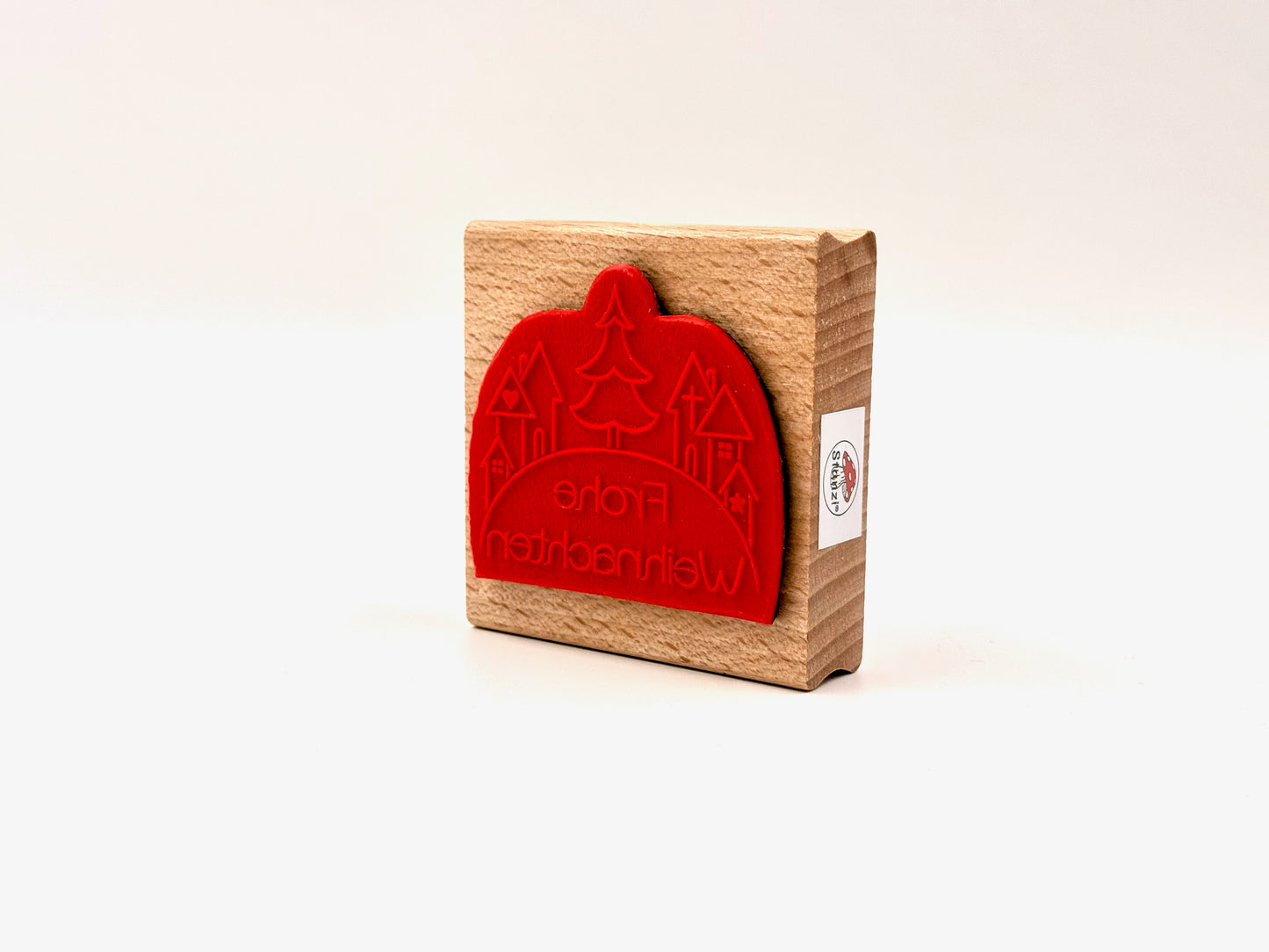 Holzstempel Weihnachtsdorf – Stanzi® Design