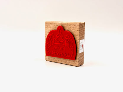Holzstempel Weihnachtsdorf – Stanzi® Design